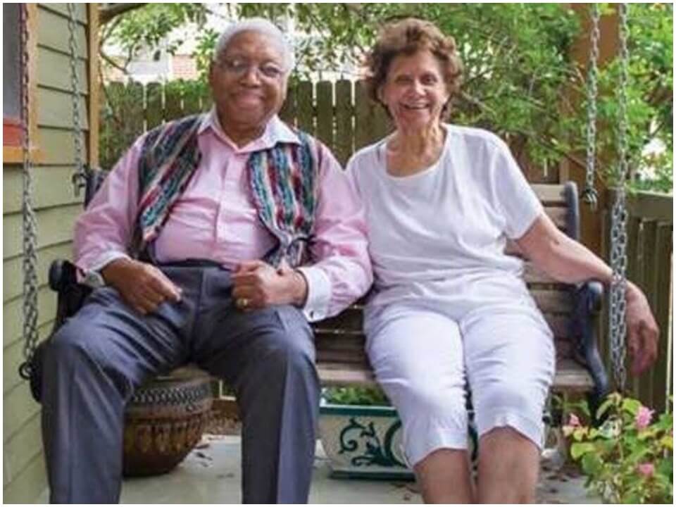 Ellis Marsalis with his wife Delores Ferdinand